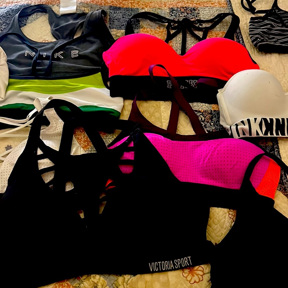 Bundle of workout/sports bras
PINK, Victoria Sport, Nike, & Aerie